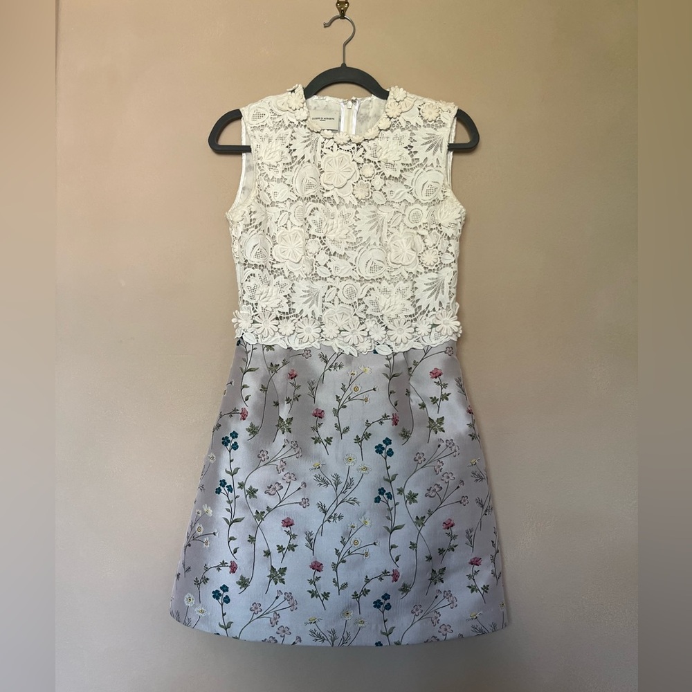 Italian Designer Giuseppe di Morabito 3D lace dress